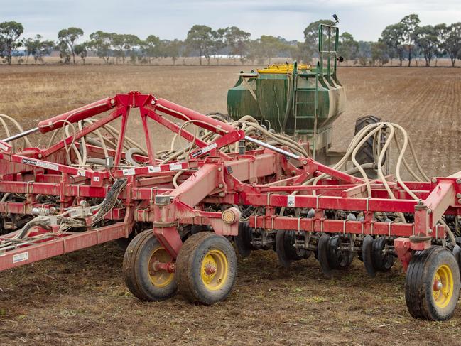 CROPS: Sowing Trevor FroonPICTURED: Generic Farm. Sowing. Cropping. Farm machinery. Seeder. Stock Photo.Picture: Zoe Phillips