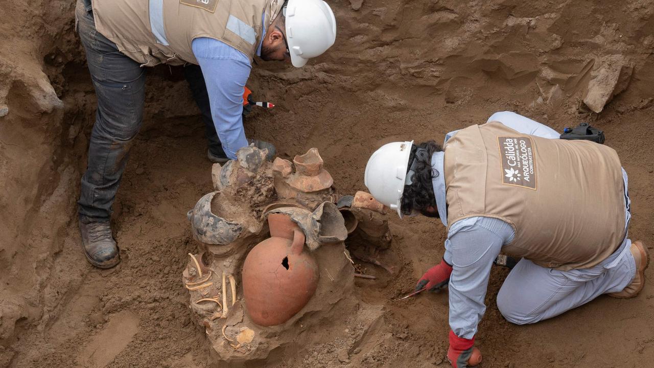 Astonishing find as eight mummies uncovered in Peru