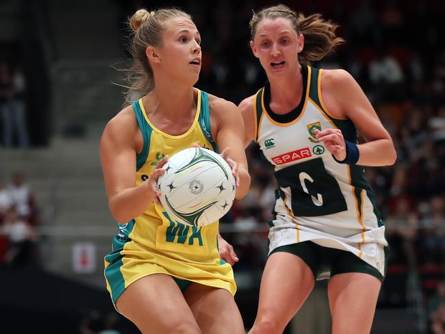 Paige Hadley is heading home from the netball tour to rejoin the Swifts for Super Netball starting February 18.