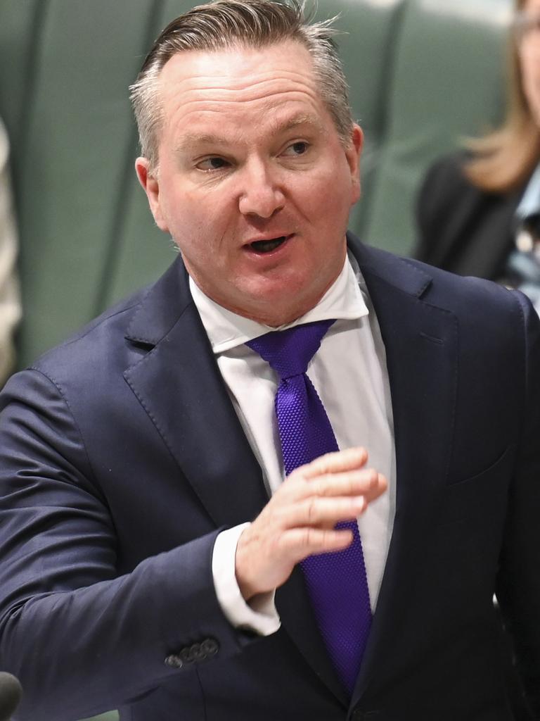 Minister for Climate Change and Energy, Chris Bowen. Picture: NCA NewsWire / Martin Ollman