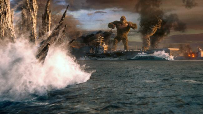 A scene from Godzilla vs. Kong.