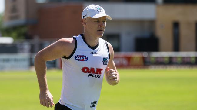 Robbie Gray will captain the Power on Thursday night. Picture: AAP