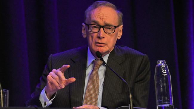 Former Foreign Minister and NSW Premier Bob Carr. Picture: AAP