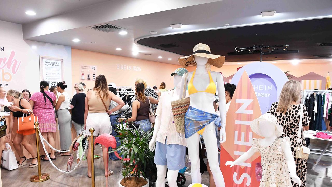 Opening of the 3-day pop up store Shein, Brookside Shopping Centre. Picture: Patrick Woods.