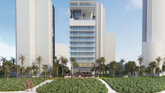 The tower will be built on the beachfront at Garfield Terrace.