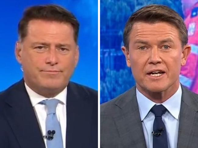 Karl Stefanovic and Alex Cullen.