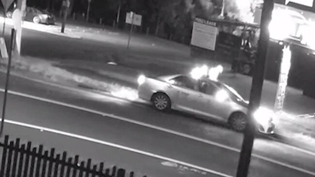 Police are looking for two men in this car, who they believe can help in their investigation. Picture: NSW Police