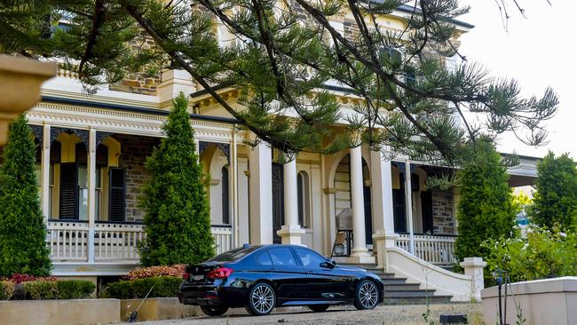 Mr Brolese’s family home at Glen Osmond. Picture: RoyVPhotography