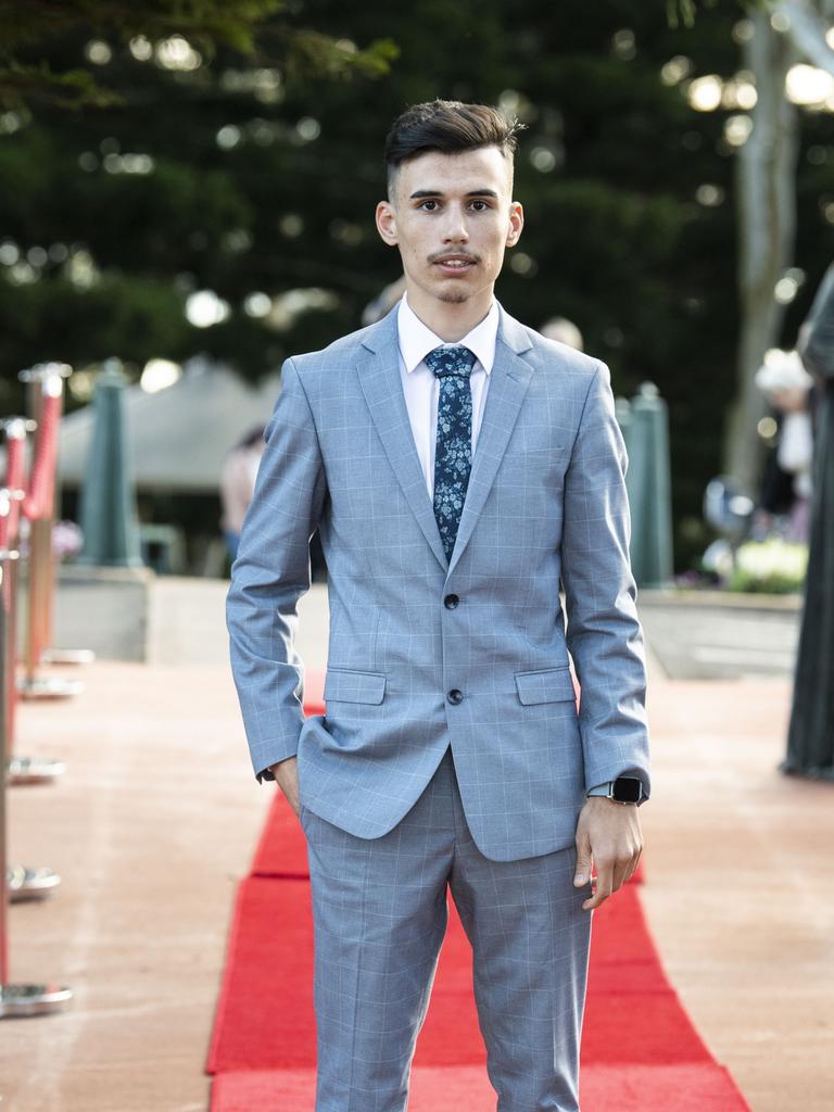 Tofiq Bashar. Toowoomba State High School formal at Picnic Point. Friday, September 9, 2022. Picture: Nev Madsen.