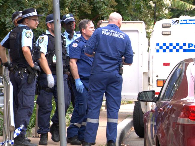 Emergency workers at the scene. Picture: OnScene Bondi