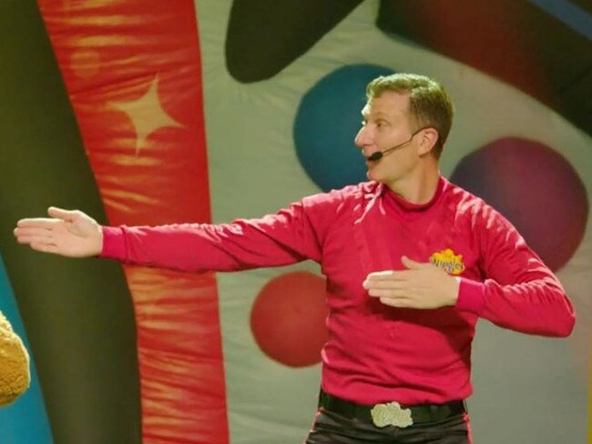 Simon Pryce says performing with The Wiggles is a very physical job.