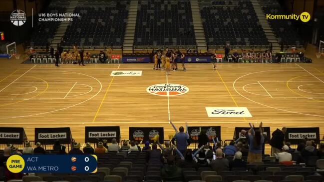 Replay: ACT v WA Metro (Boys) - Basketball Australia Under-16 National Championships Day 6