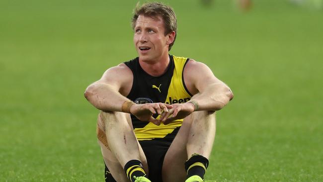 Richmond is in danger of missing the finals for just the second time in nine years. (Photo by Will Russell/AFL Photos via Getty Images)