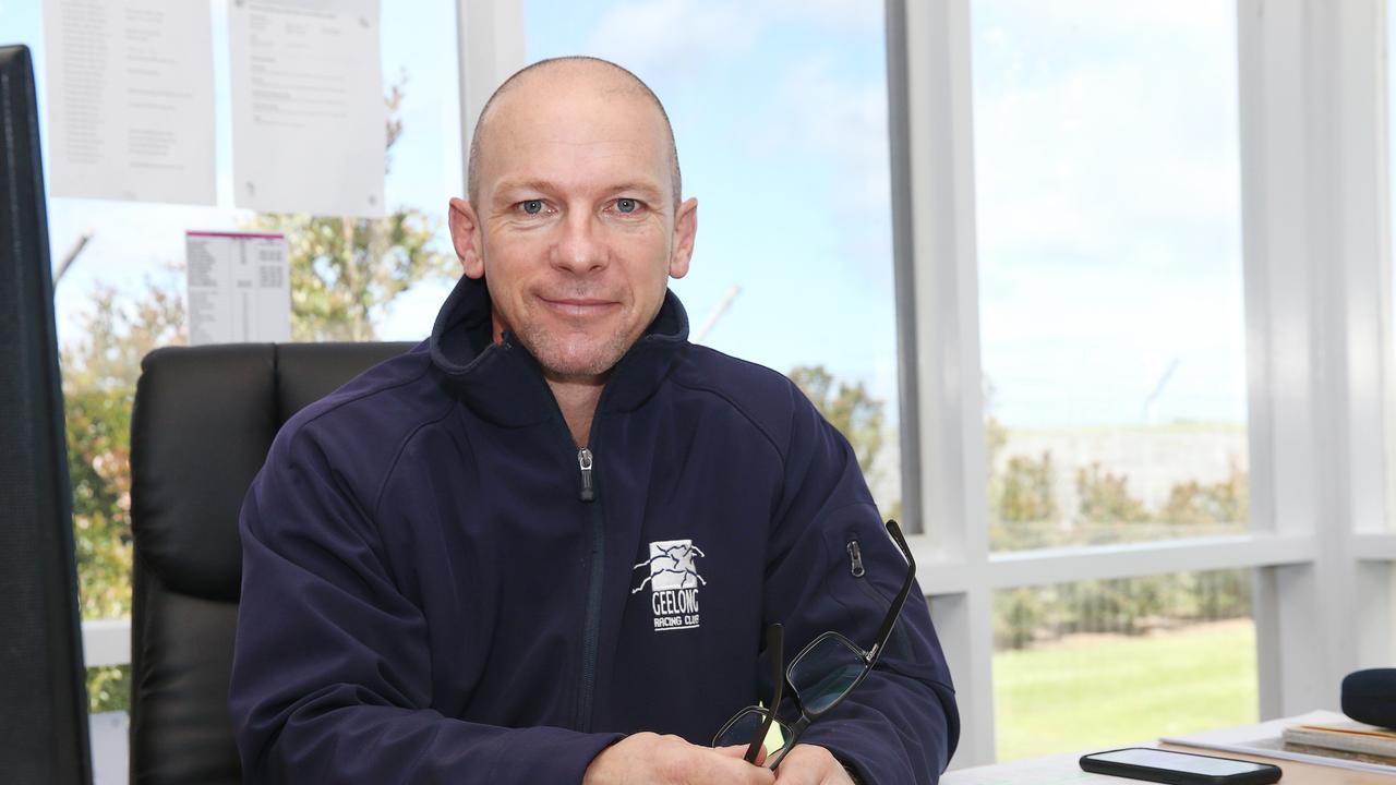 Geelong Racing Club CEO Luke Rayner. Picture: Alan Barber