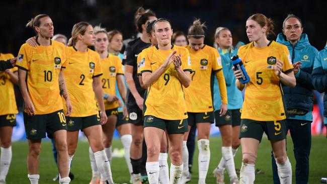 Fans were left heartbroken by the loss to England. Picture: Franck Fife / AFP)\