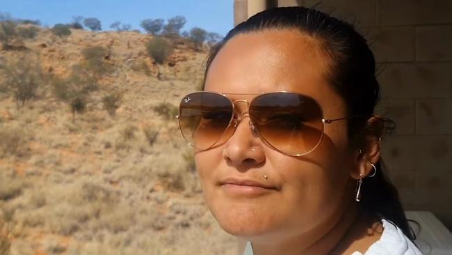 30-year-old Territory mum Angie Fuller was last seen pulling up at a truck stop north of Alice Springs, on Monday, January 9, 2023.