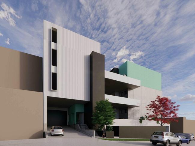 47 Hotham Pde, Artarmon is the proposed site for a four-storey industrial buildingÂ which will include 35 commercial tenancies, a ground floor cafe, and parking for 32 vehicles.Â Picture: BJB Architects