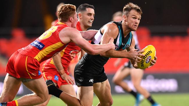 Port Adelaide and Adelaide will need to play their games interstate, rather than in Adelaide.