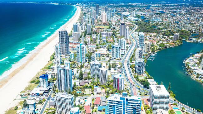 The Gold Coast saw an uptick in spending on alcohol and bakeries.