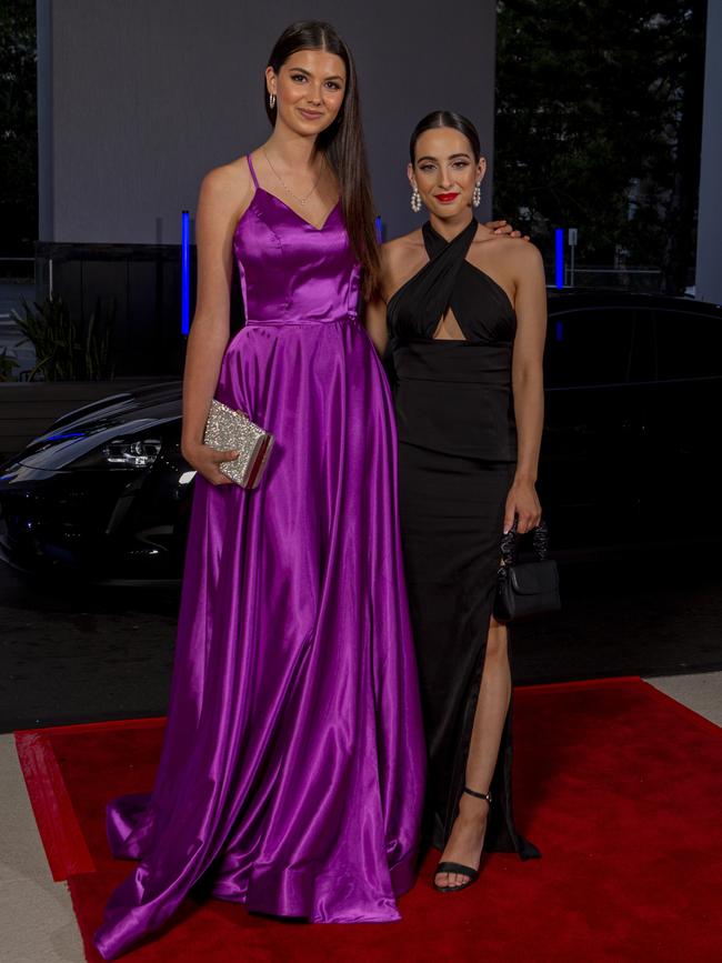 Varsity College students arriving for their year 12 formal at Mantra on View in Surfers Paradise. Picture: Jerad Williams