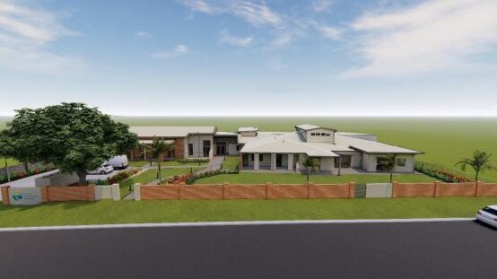 An artist’s impression of the Fitzroy Community Hospice, which will be built by Paynters Pty Ltd.