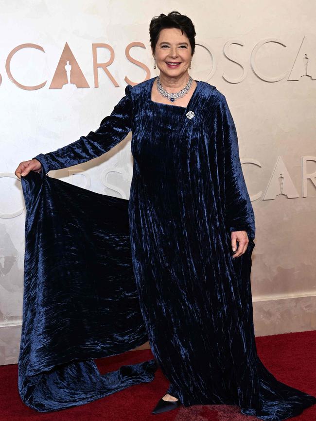 Isabella Rossellini attends the 97th Annual Academy Awards at the Dolby Theatre in Hollywood, California. Picture: AFP