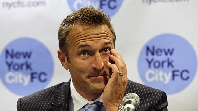 New York City FC head coach Jason Kreis. 