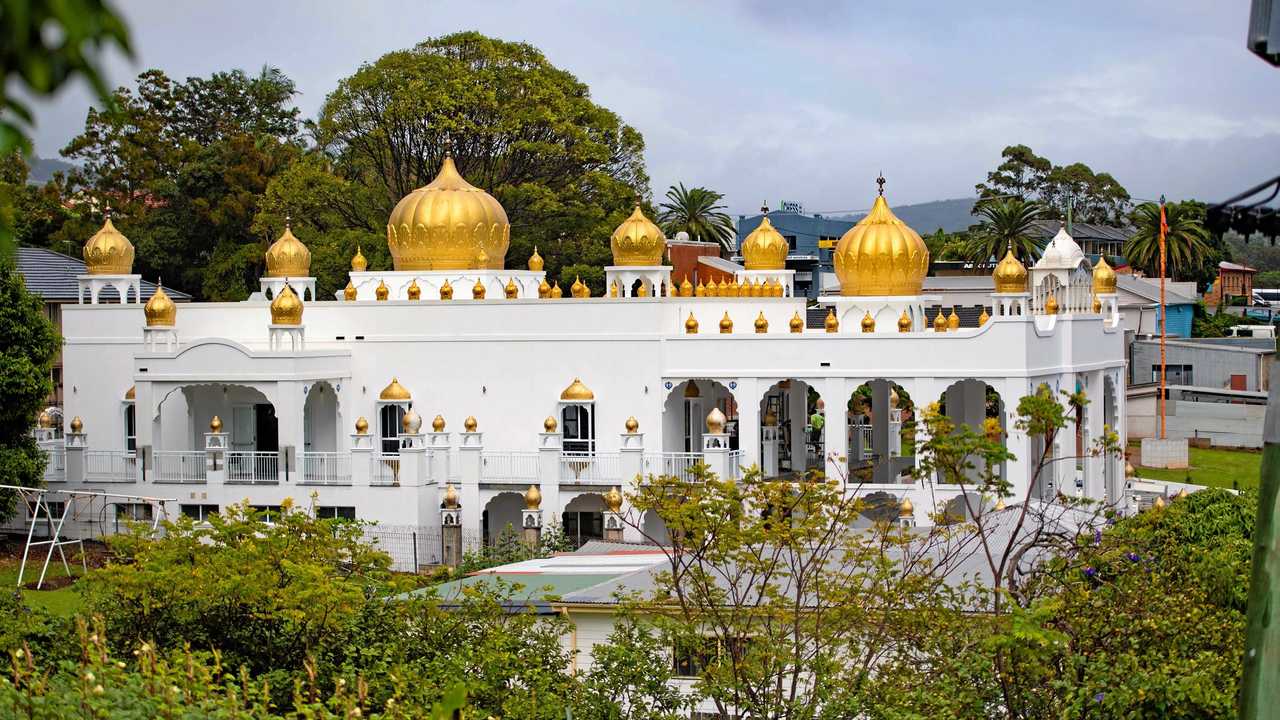 The new temple is situated on the same plot of land as the first ever Sikh temple that was built in Australia. Picture: TREVOR VEALE