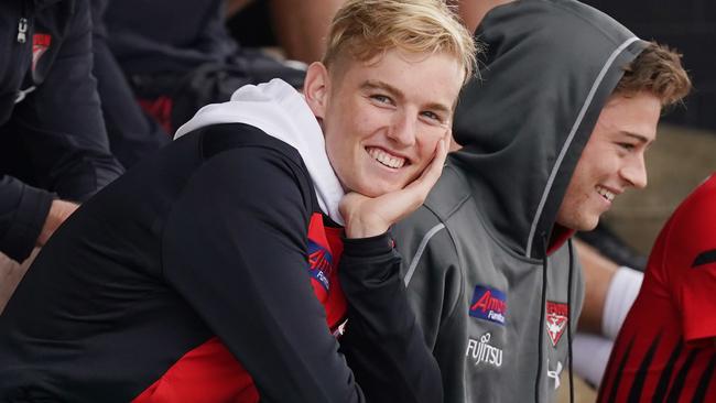 Hird watches on during a pre-season match.