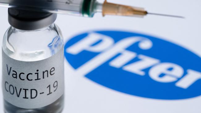 Pfizer manufacturing workers have walked off the job in Mulgrave. Picture: AFP