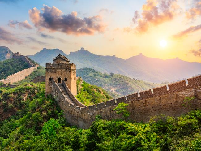 The Great Wall of China is probably one of the most popular landmarks in the world, having been built since as far back as the seventh century BCE. It had been developed over the centuries and is 21,196km long. Photo: istock