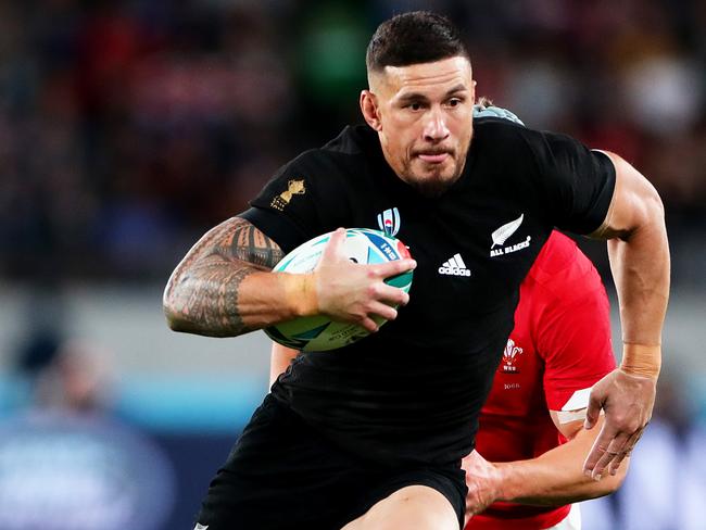 Sonny Bill Williams also became a superstar in rugby union. Picture: Dan Mullan/Getty Images