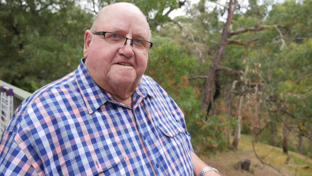 Lorne Ash Wednesday bushfires firefighter and survivor Leon Armistead.