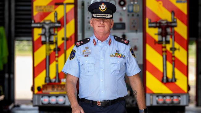 The Northern Territory Fire and Emergency Services’ (NTFES) acting chief fire officer has been permanently appointed to the top job, bringing much needed stability to the service. Picture: Pema Tamang Pakhrin