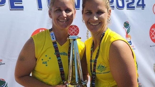 ‘Best win ever’: Sporting sisters share World Cup victory