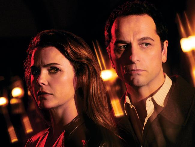 Keri Russell and Matthew Rhys star in the sixth and final season of the TV series The Americans. Supplied by Foxtel.