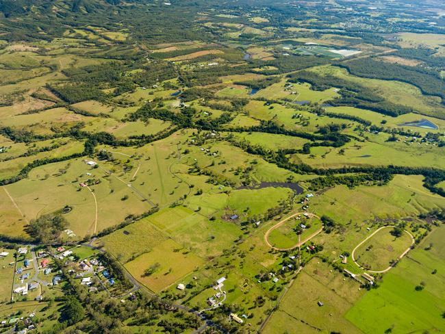 Aerial photo of Caboolture West, which is set to boom.