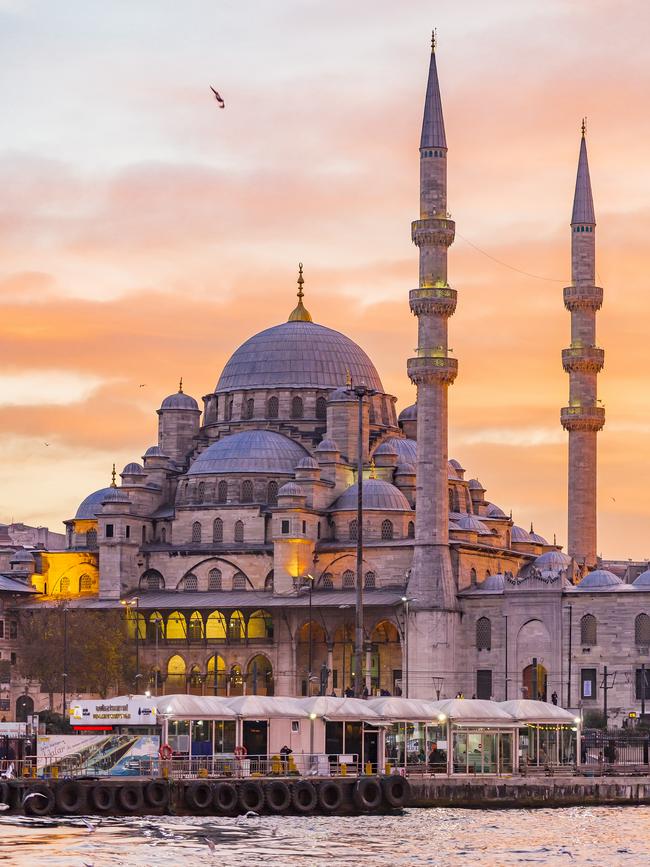 The view from the Bosphorus.