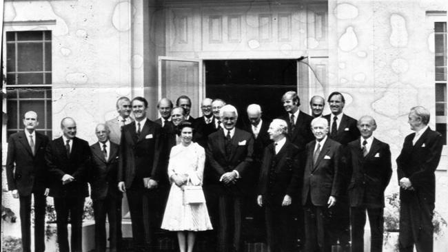 A royal visit and tour of Australia by Queen Elizabeth II and the Duke of Edinburgh in 1977.