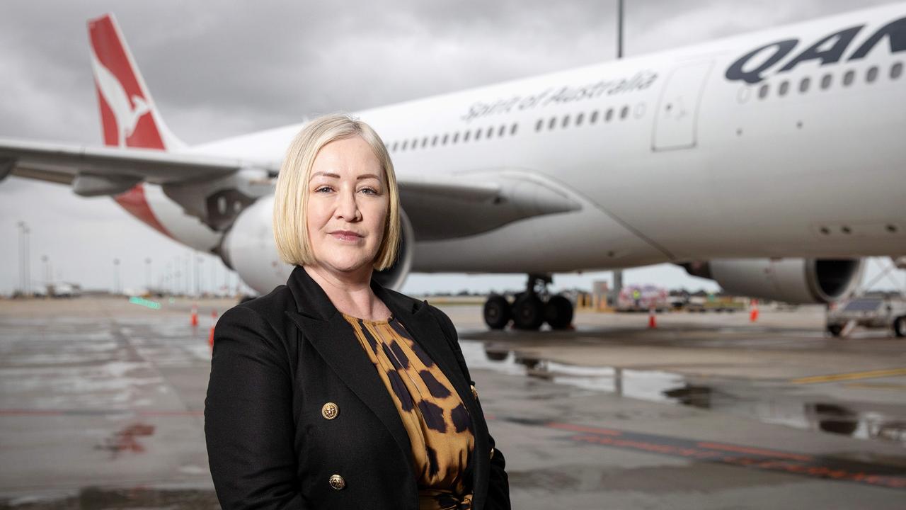 Melbourne Airport chief executive Lorie Argus said missing or delayed baggage is an ‘unfortunate reality’. Picture: Mark Stewart