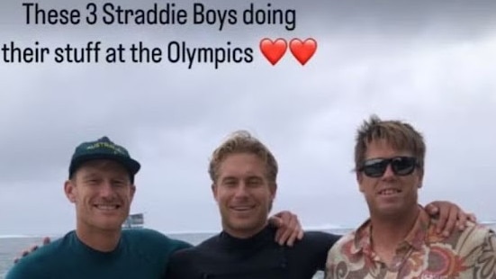 Ben Lowe has been removed by the International Surfing Association after posting a photo of himself with Australian surfer Ethan Ewing and coach Bede Durbidge.