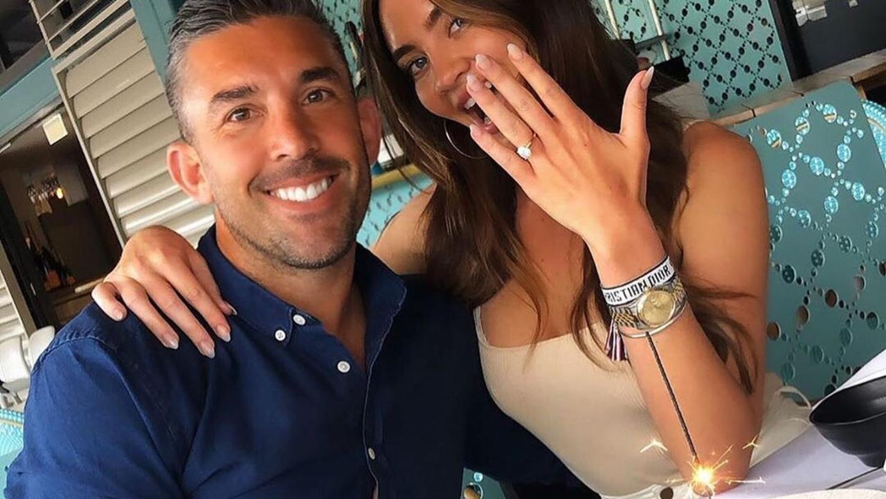 Braith Anasta announced his engagement to Rachael Lee in 2019. Pictures from source: https://www.instagram.com/p/B3WJBdppvoq/