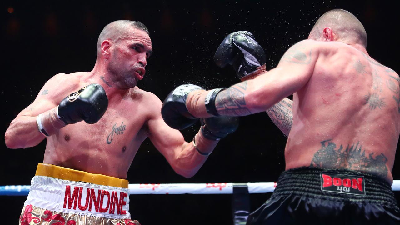 Mr Mundine is a three time world champion. Picture: Chris Hyde/Getty Images