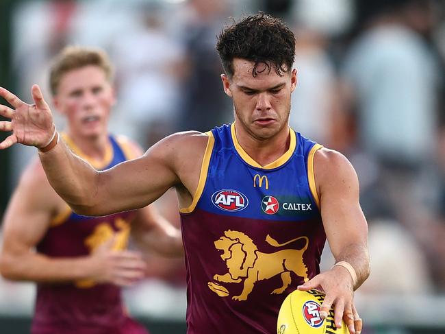 Another Cam Rayner masterclass will have Lions fans salivating after his performance in their practice match against the Suns. Picture: Getty Images