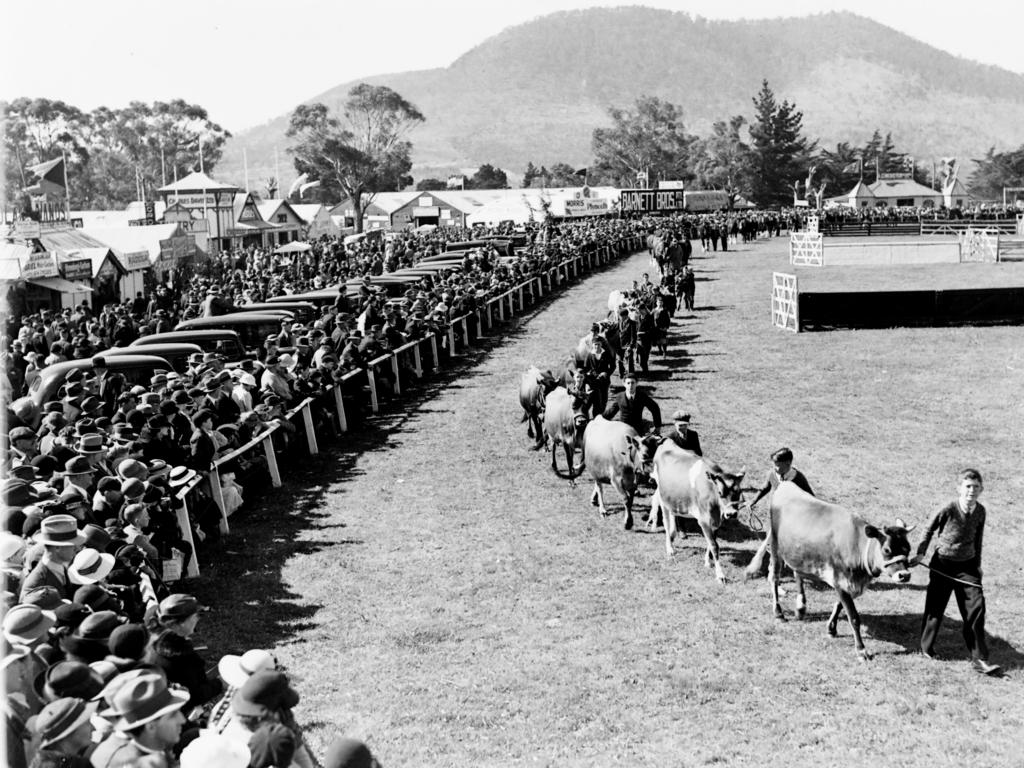 Mercury Archive historical file picture Royal Hobart Show.