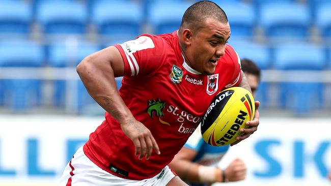 Gold Coast Titans Vs St George Illawarra Dragons u/20s match - Dragons Addin Fonua-Blake