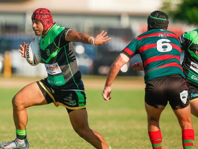 Raiders William Smith  as Palmerston v South Darwin at Marrara.Picture GLENN CAMPBELL