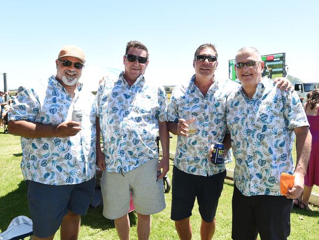 Woolamai Cup 2024. Eric Mendes, Scott Halton, Sandro Parisi and Tony Ciavarella. Picture: David Smith