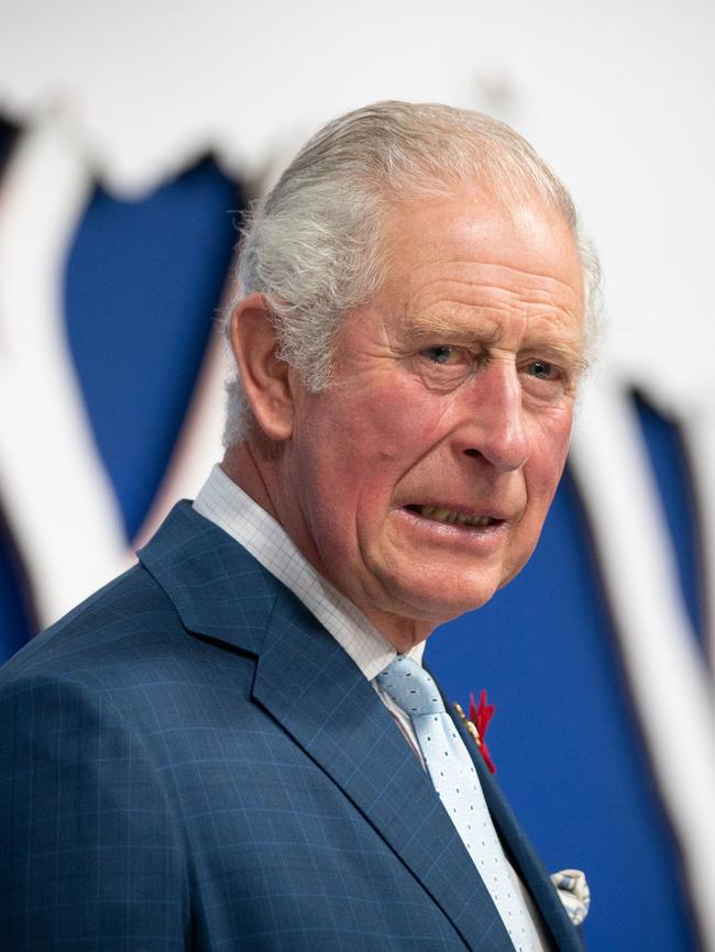 Prince Charles took a separate private jet from Rome. Pictures: Getty