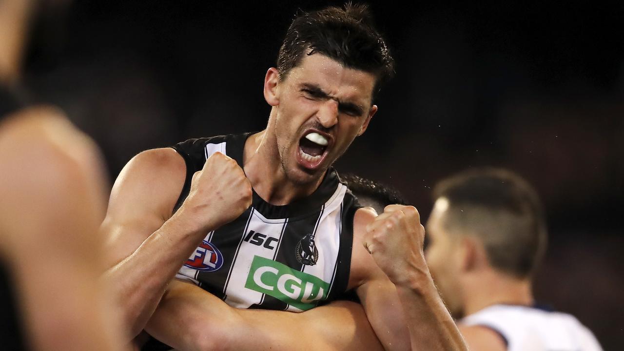 Pendlebury will continue to captain the Magpies. Picture: Dylan Burns / AFL Photos via Getty Images